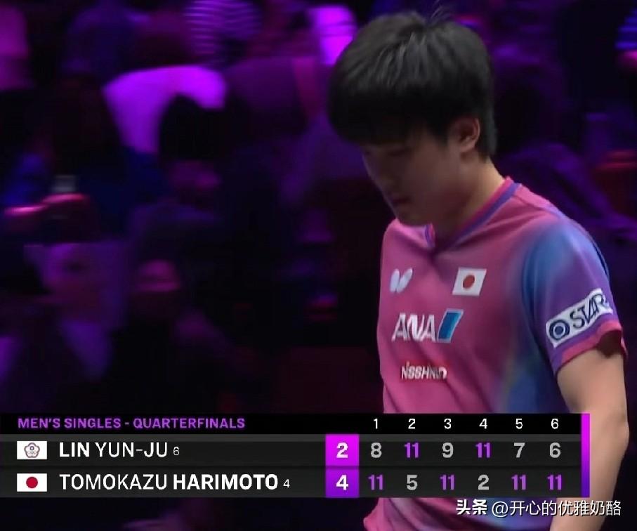 发现张本智和不一样了，赢了比赛竟然没有夸张动作。
之前张本智和赢了，会有很多庆祝