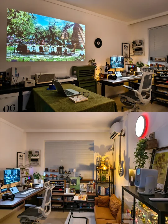 居家日常|宅在家中观影的幸福感！