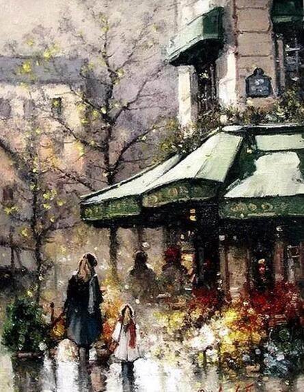 新西兰画家雷蒙汤普森油画作品欣赏遇见艺术绘画遇见美好