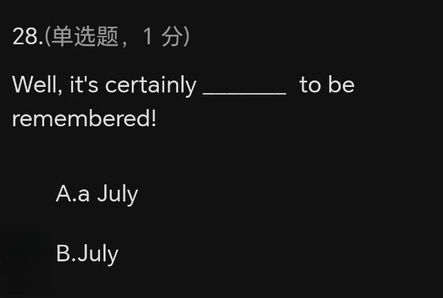 睡前做个题，明天上午公布答案和解析[酷]#侃哥英语干货# ​​​