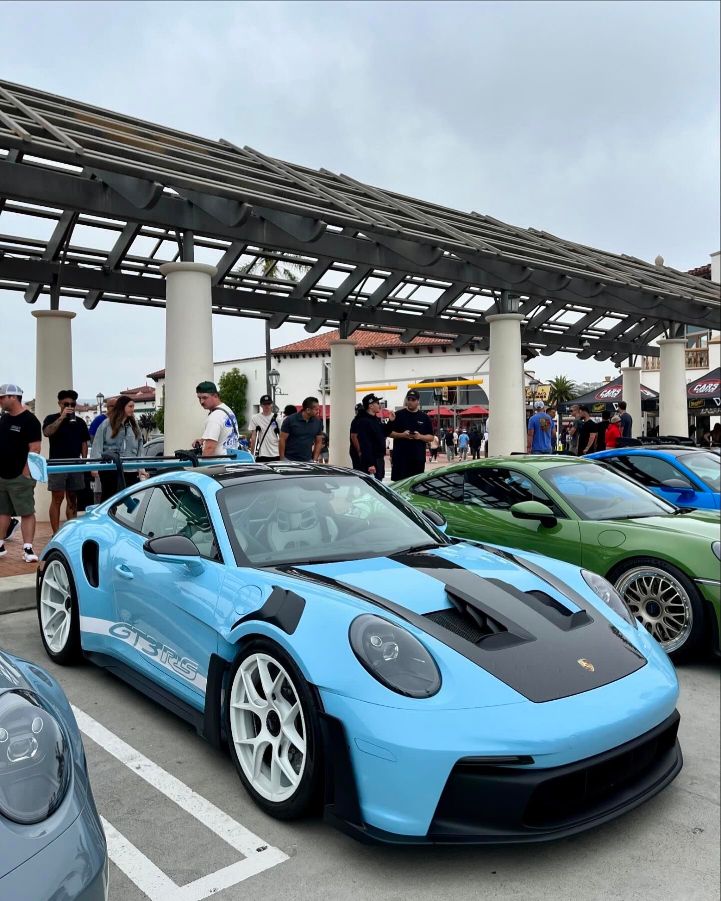加利福尼亚992 GT3RSPTS Meissen Blue ​​​
