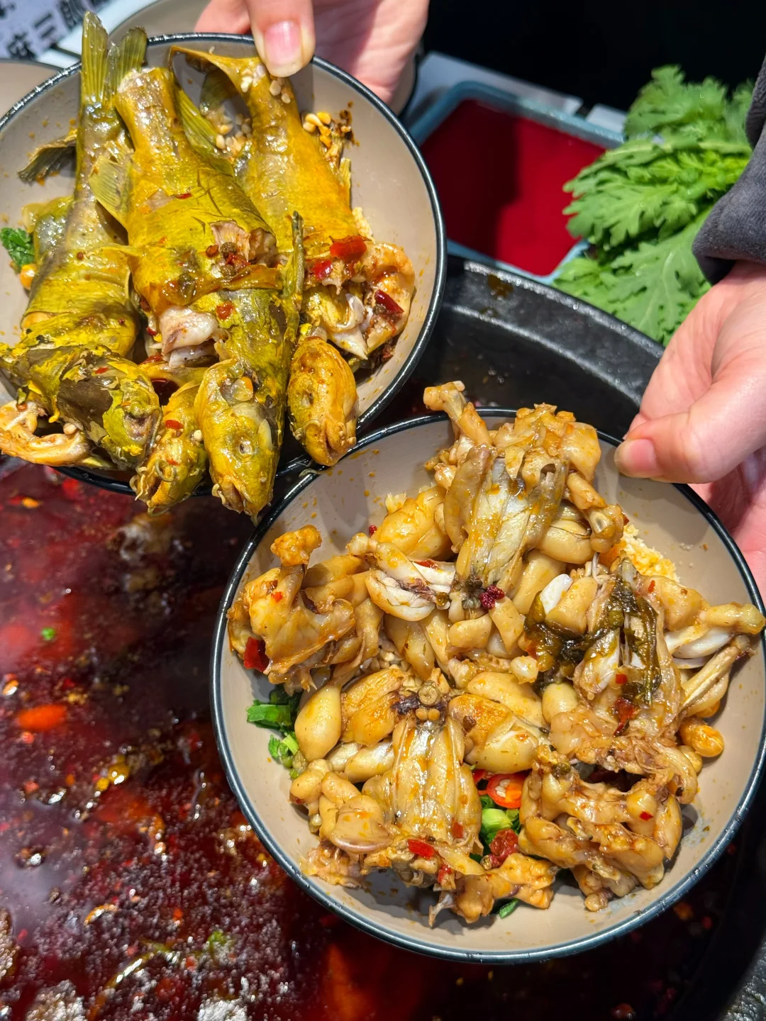 丰台狂喜❗这家现炒鱼蛙火锅香到跺脚❗