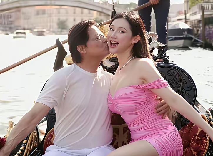 明明一位才貌出众的男士，整体气质沉稳高级，自从再婚之后风格大变，整体格调被女方拖