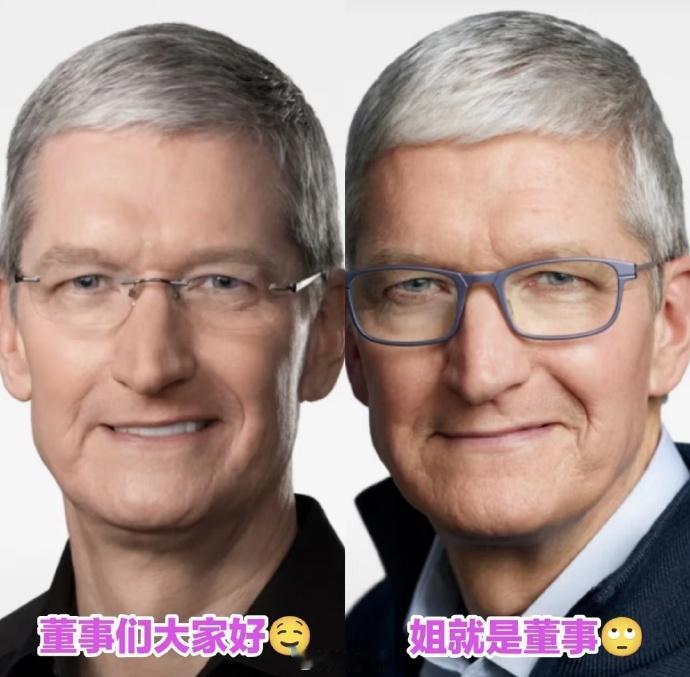 库克新头像有种gay变拉拉的感觉[看]