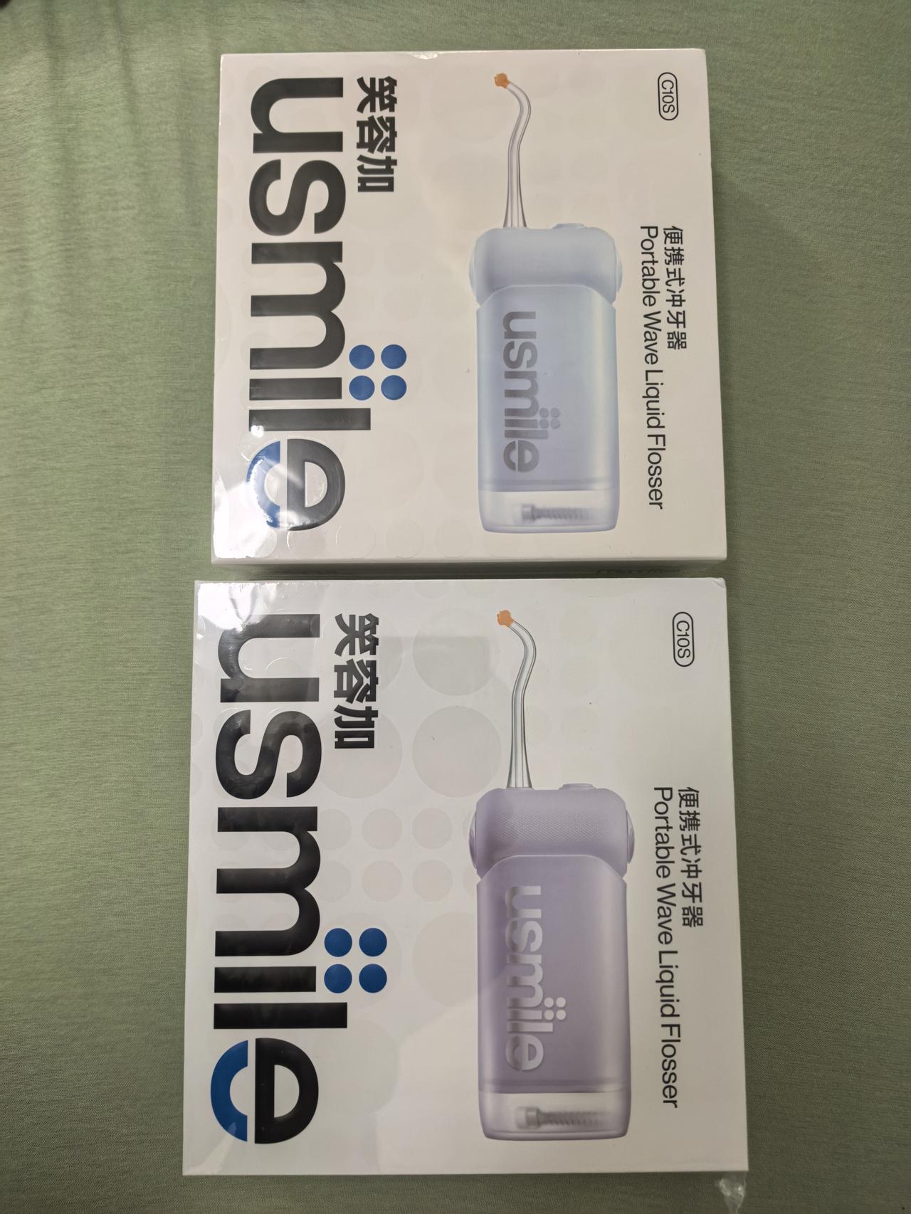 前天，女说要给我们买冲牙器。这东西我们没见过，老伴想告诉女儿别买了。
     