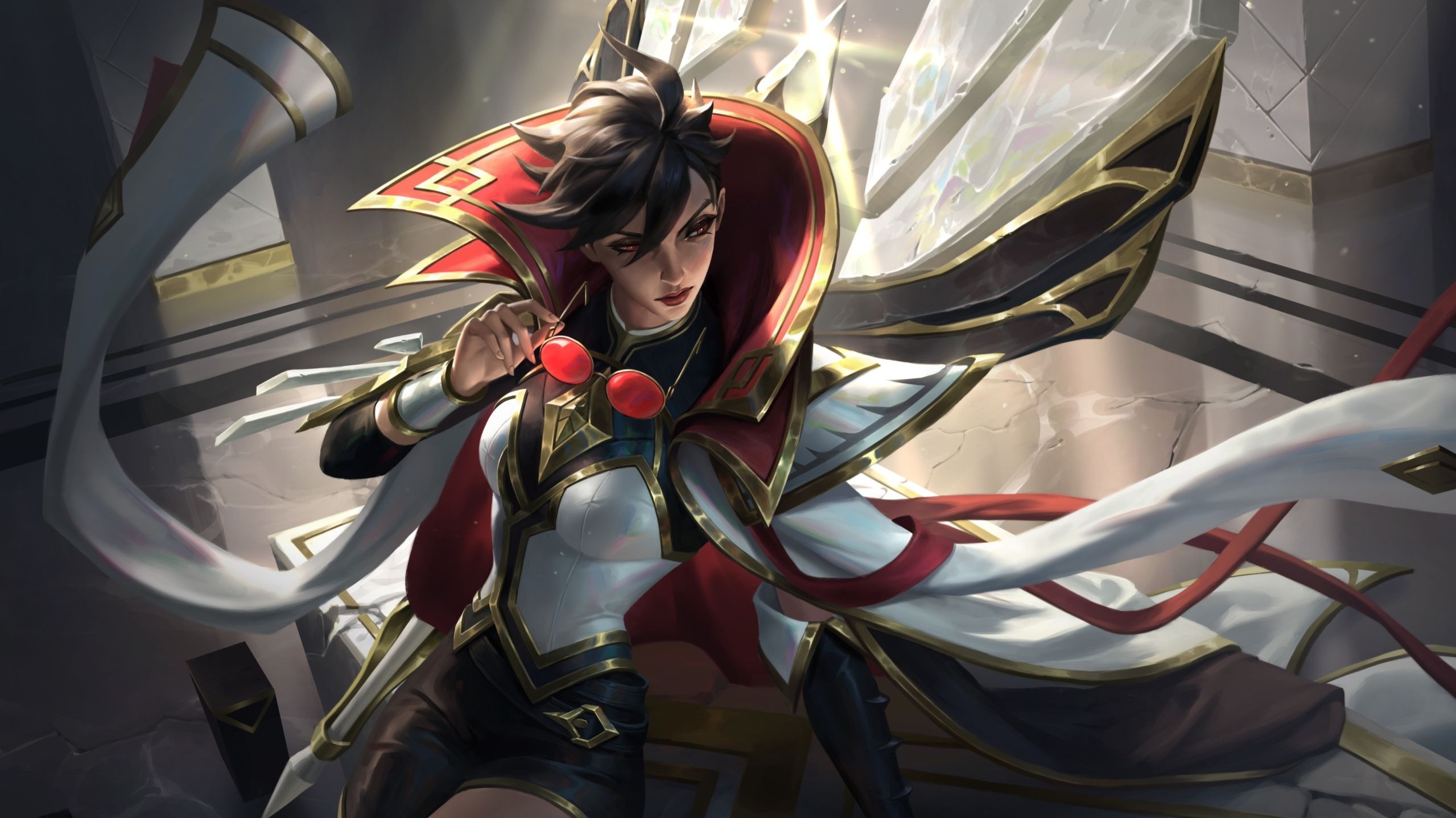 云顶之弈 光明哨兵 不朽薇恩原画英雄联盟