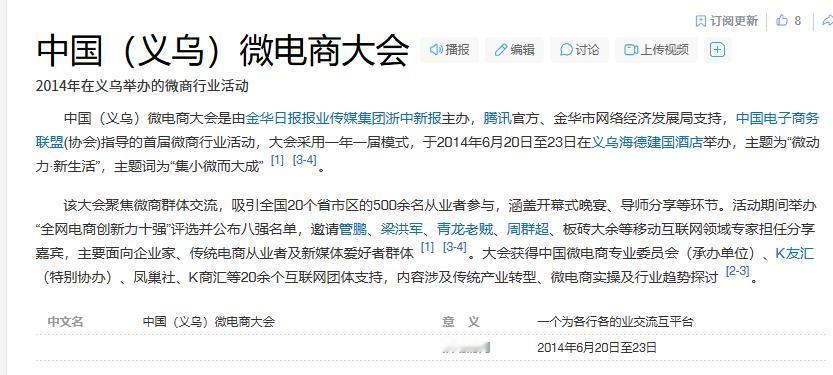 2014 年，义乌微电商大会启动筹办，豫见郝哥我作为微电商大会组委会成员有幸结识