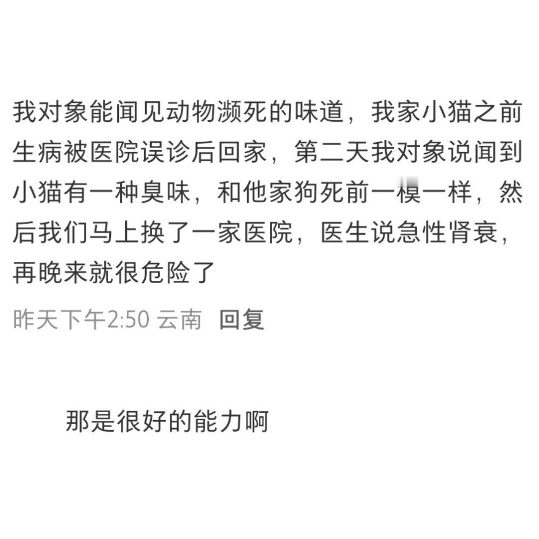 嗅觉特别敏锐是种什么体验
