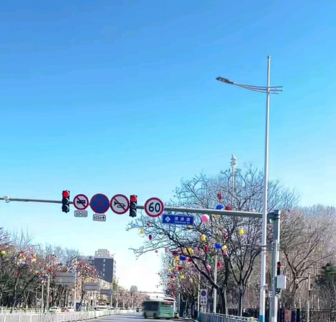 过年挂灯笼五颜六色是啥情况？
这过年挂灯笼，基本都是红色的，看着喜庆，这不知道哪