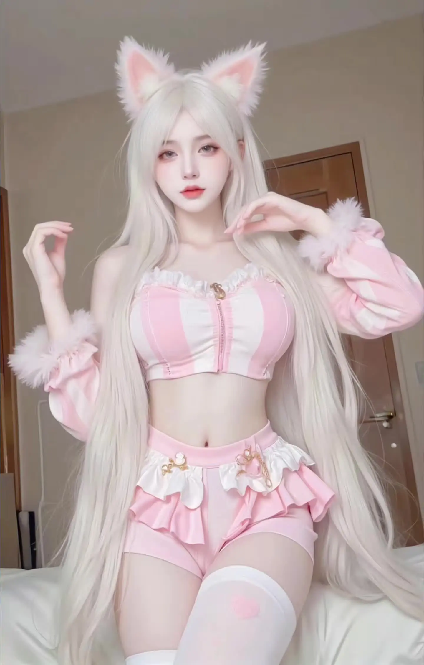 甜妹 甜妹统治世界🎀 cos 美出高级感 AI