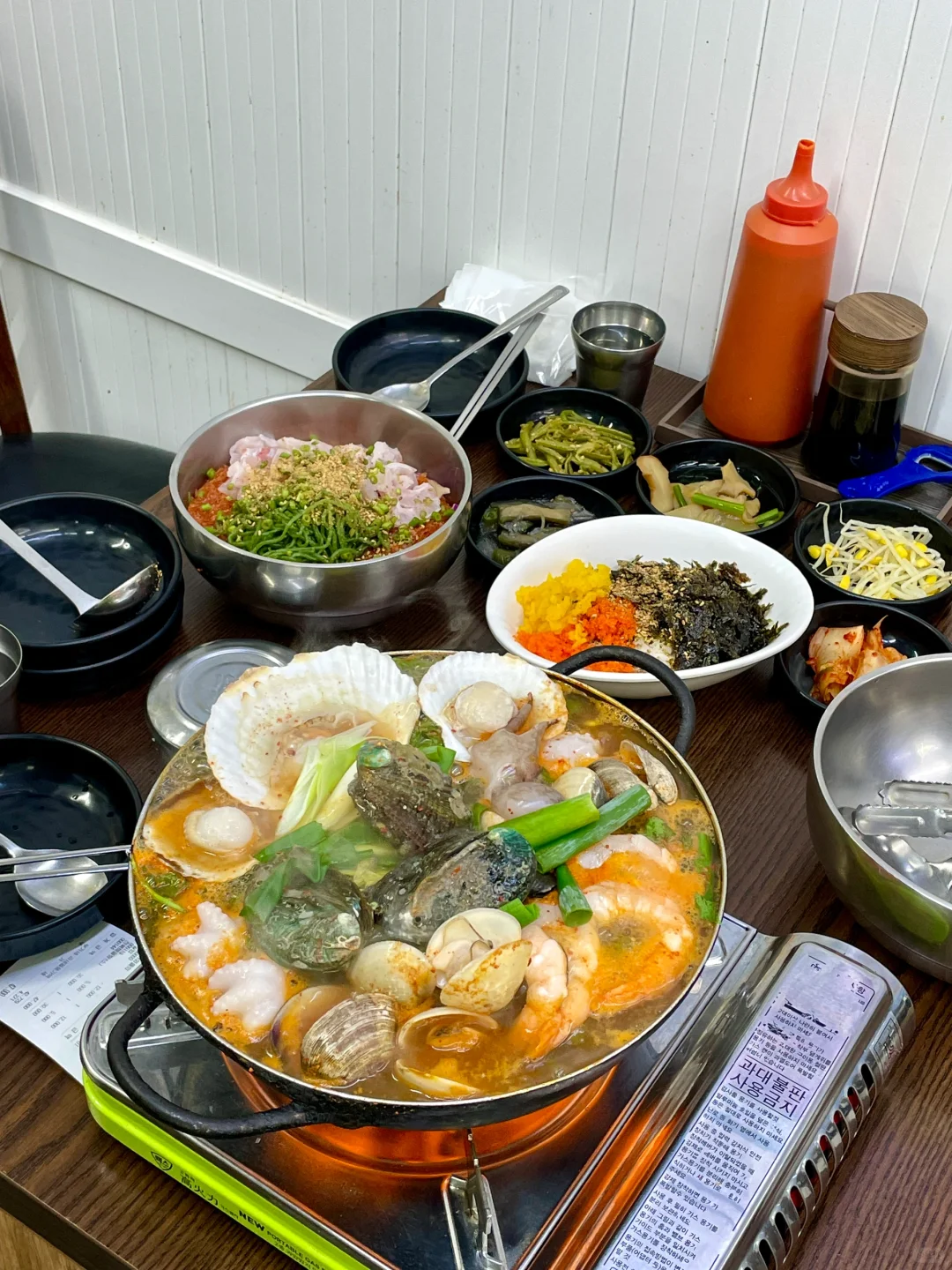 来东门市场吃这家海鲜汤锅🦐全是济州本地人