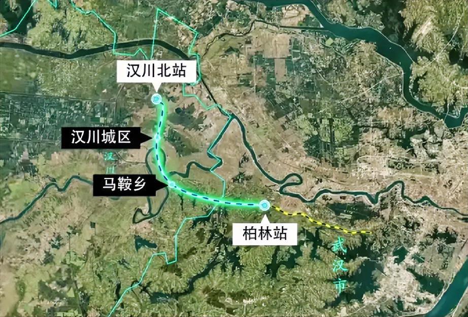 蔡甸、汉川有福了！这条市域铁路补齐武汉向西交通短板？在武汉都市圈加速融合的背景下