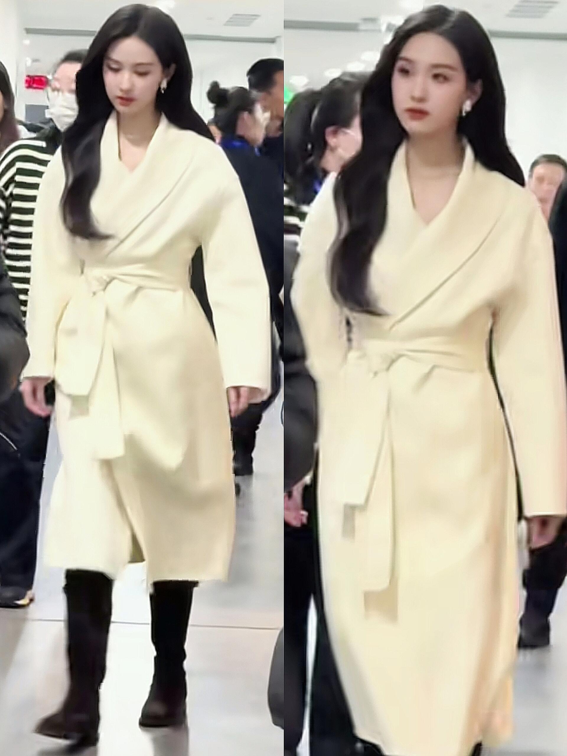 陈都灵央视跨年，糊图都挡不住的美貌！！ 