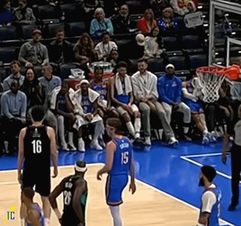 亚历山大昨天和杨瀚森打招呼了雷霆战胜开拓者 2026nba全明星投票 雷霆