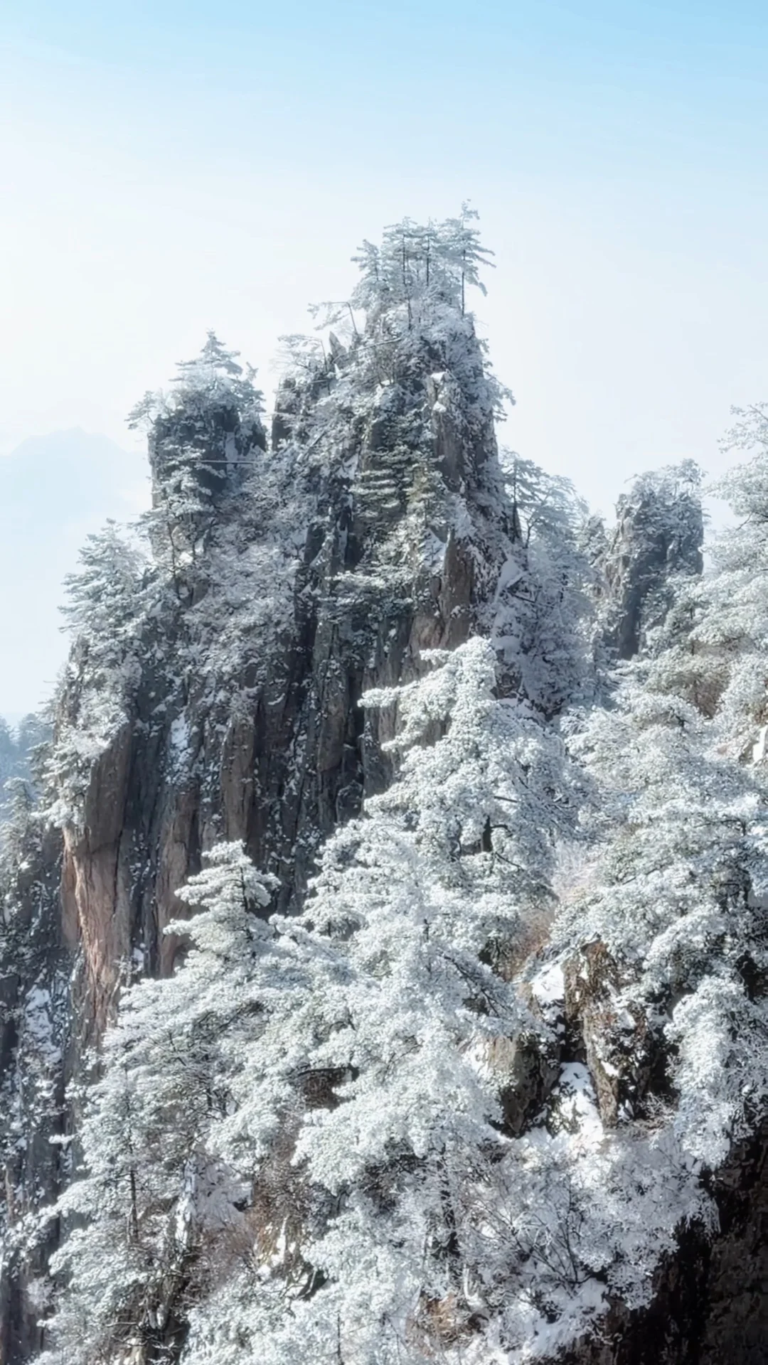 live｜雪后的老君山