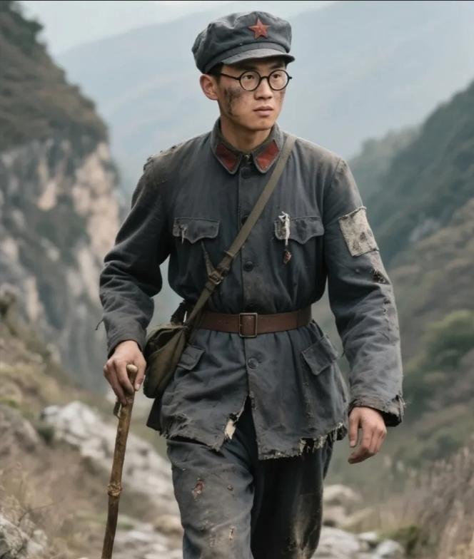 1937年，一西路军伤员正坐在街边讨饭，一个国民党士兵走了过来。他上下打量了伤员