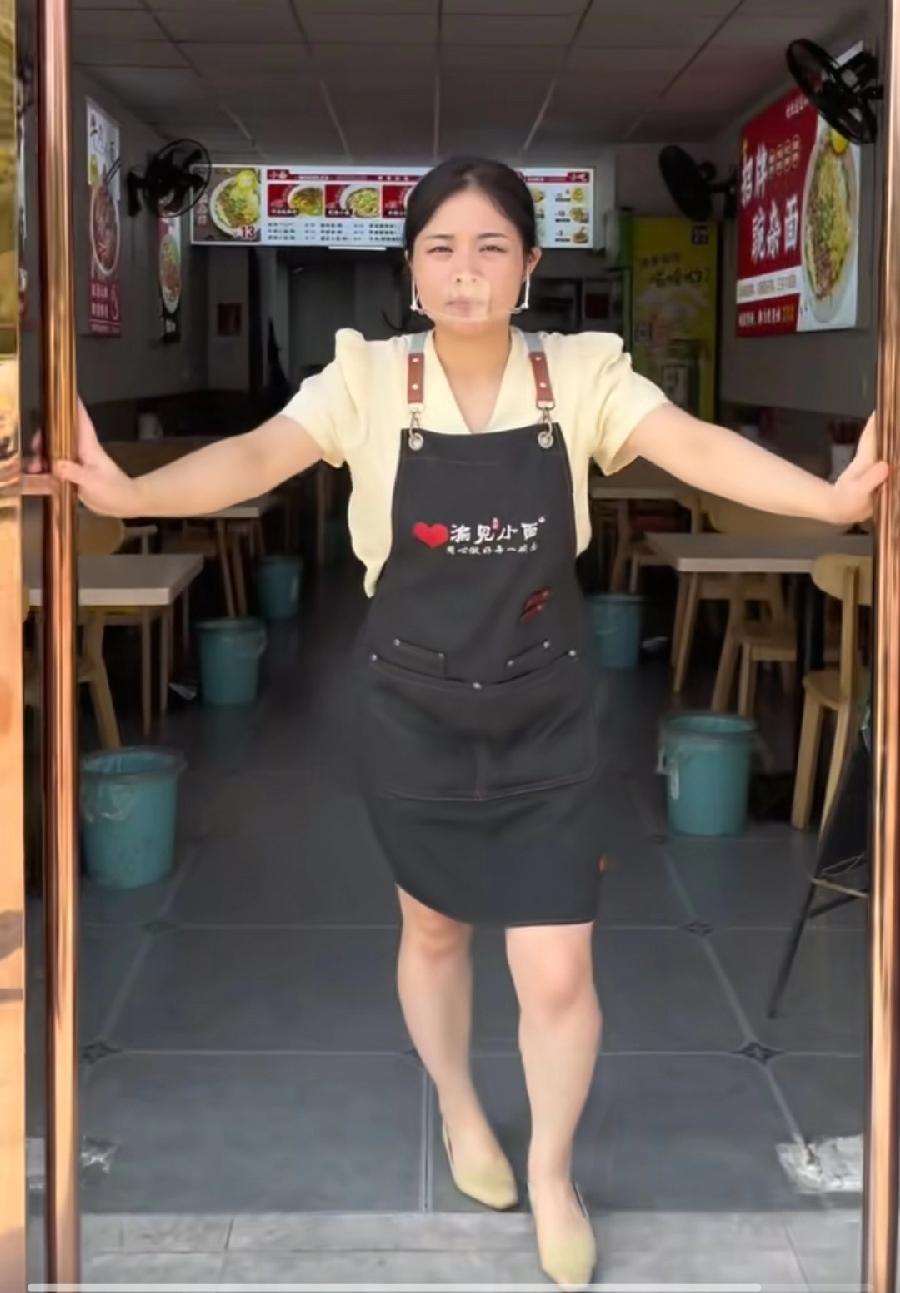 遇见小面撤诉了，南阳渝见小面老板娘，撕掉门口贴的停业公告，重新开门营业了，为了感