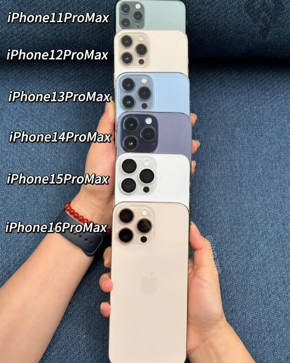 iPhone pro六代合一，几乎没变过，手机圈也就仅此一家了吧[看]
