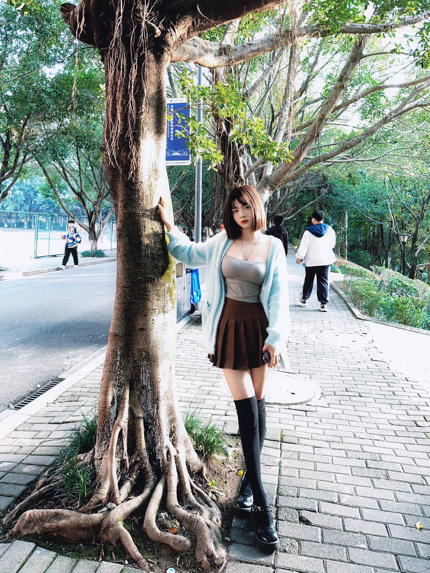 还是短头发好看！！！