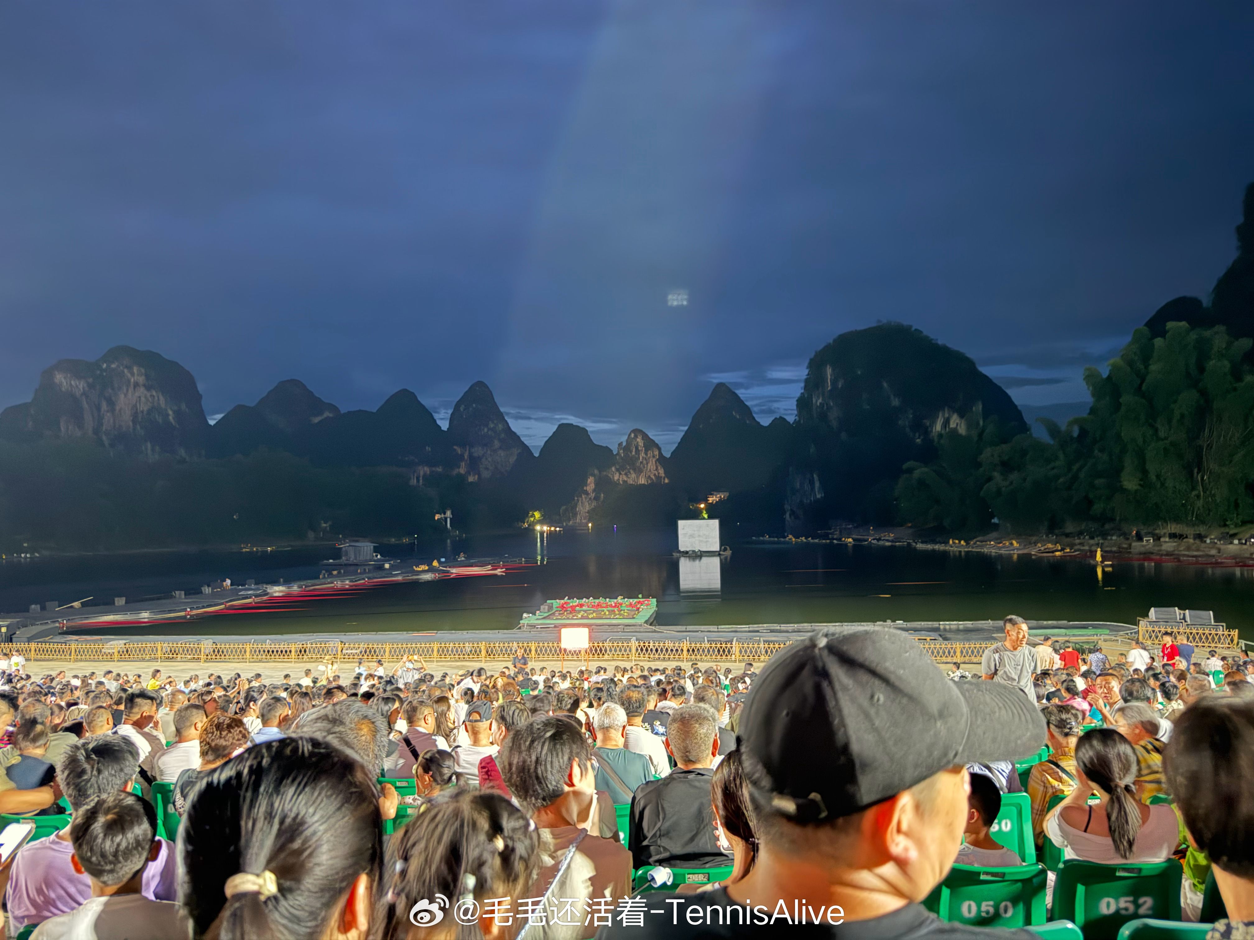 印象刘三姐为我阳朔之旅闭幕。 