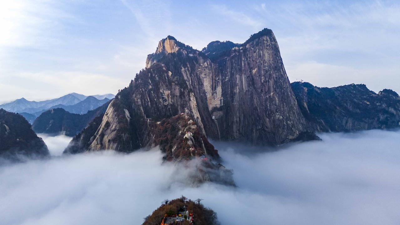 华山云海风光