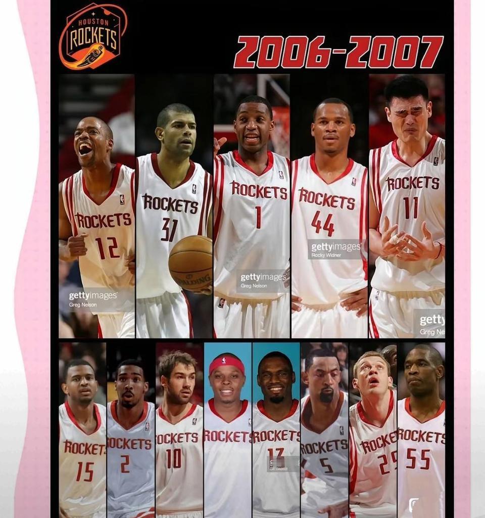 2006年的火箭，是我们中国球迷最怀念的球队。

其实运营好真可以争冠，2006