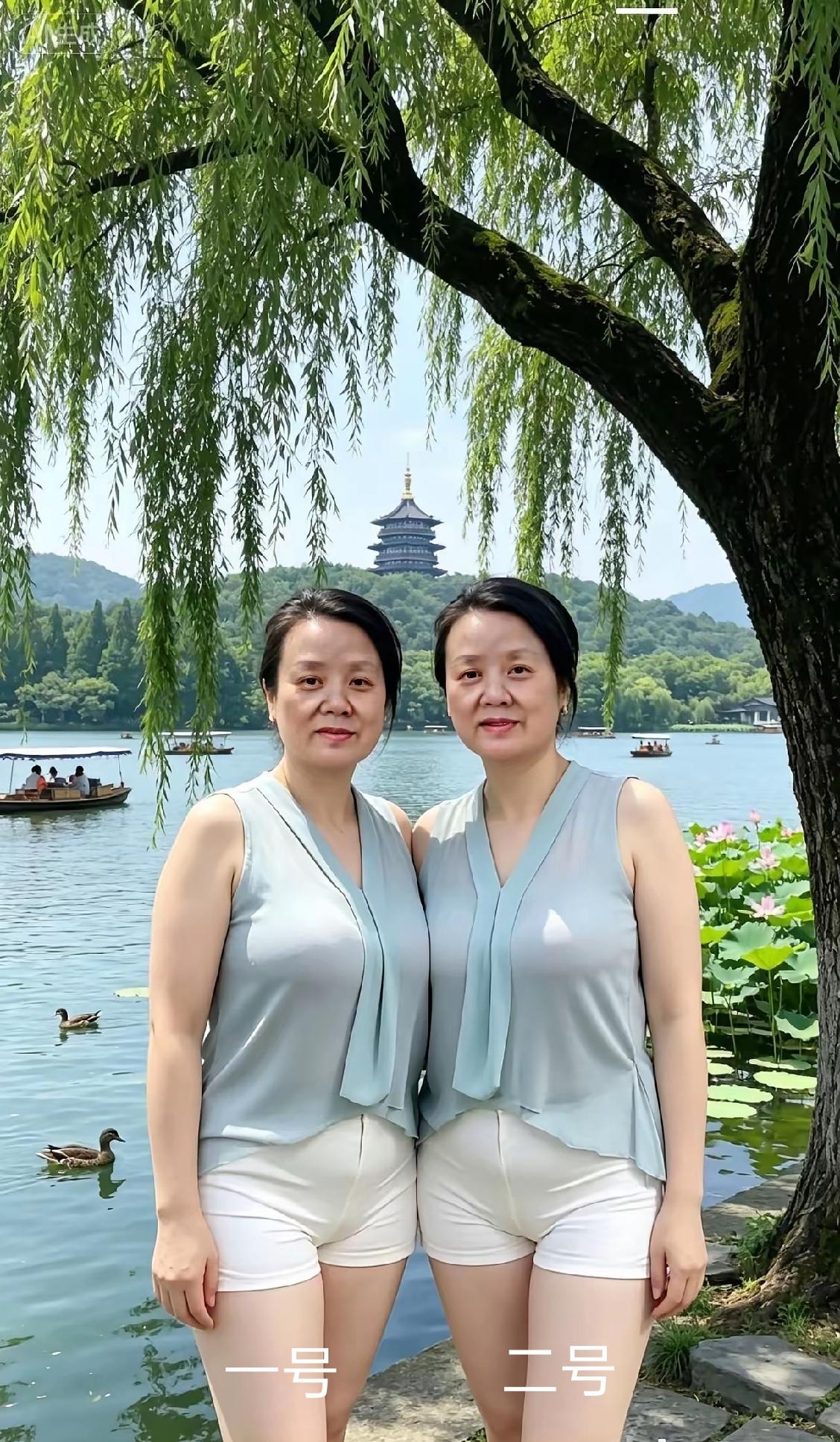 兄弟们，如果你现在50多岁还在单身，不妨来选一个姐妹，不管1号或2号，都是最有气