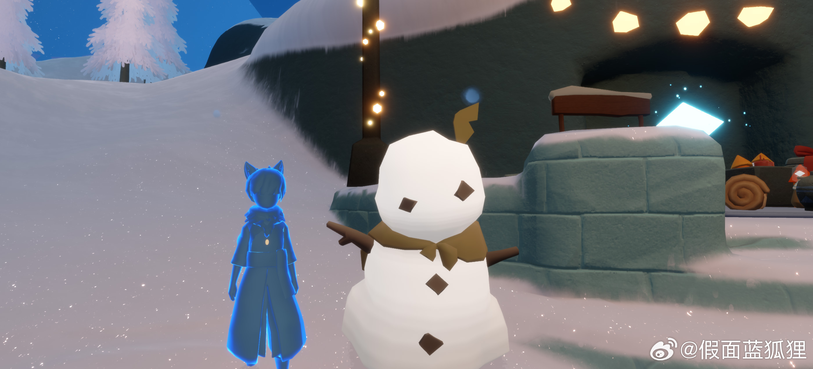 sky光遇 晚安，景色很美 