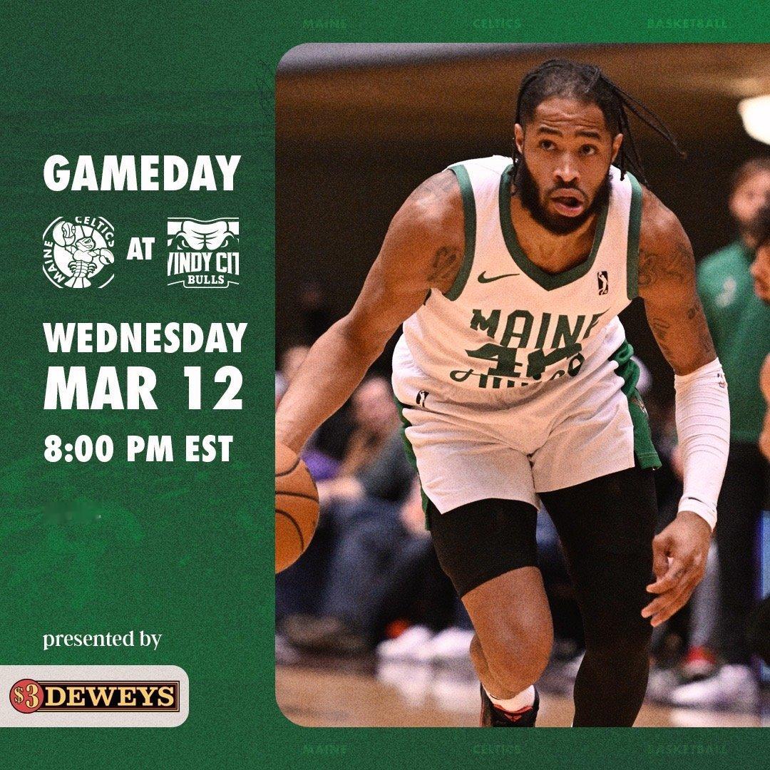 缅因州凯尔特人 GAME DAY ! LET‘S GO CELTICS ☘️ ?