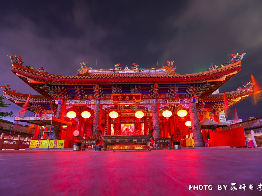 巽寮湾天后宫夜拍