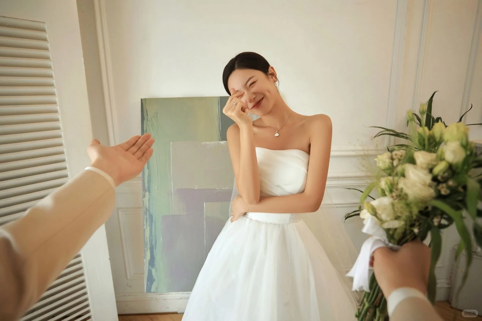 哦莫！拍到了比ins 博主还甜的韩式婚纱照💕