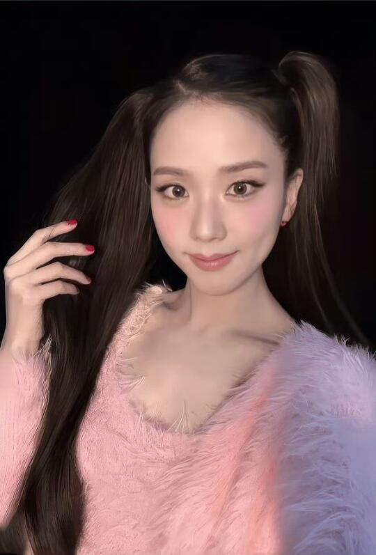 JISOO 的独家 TikTok 明信片