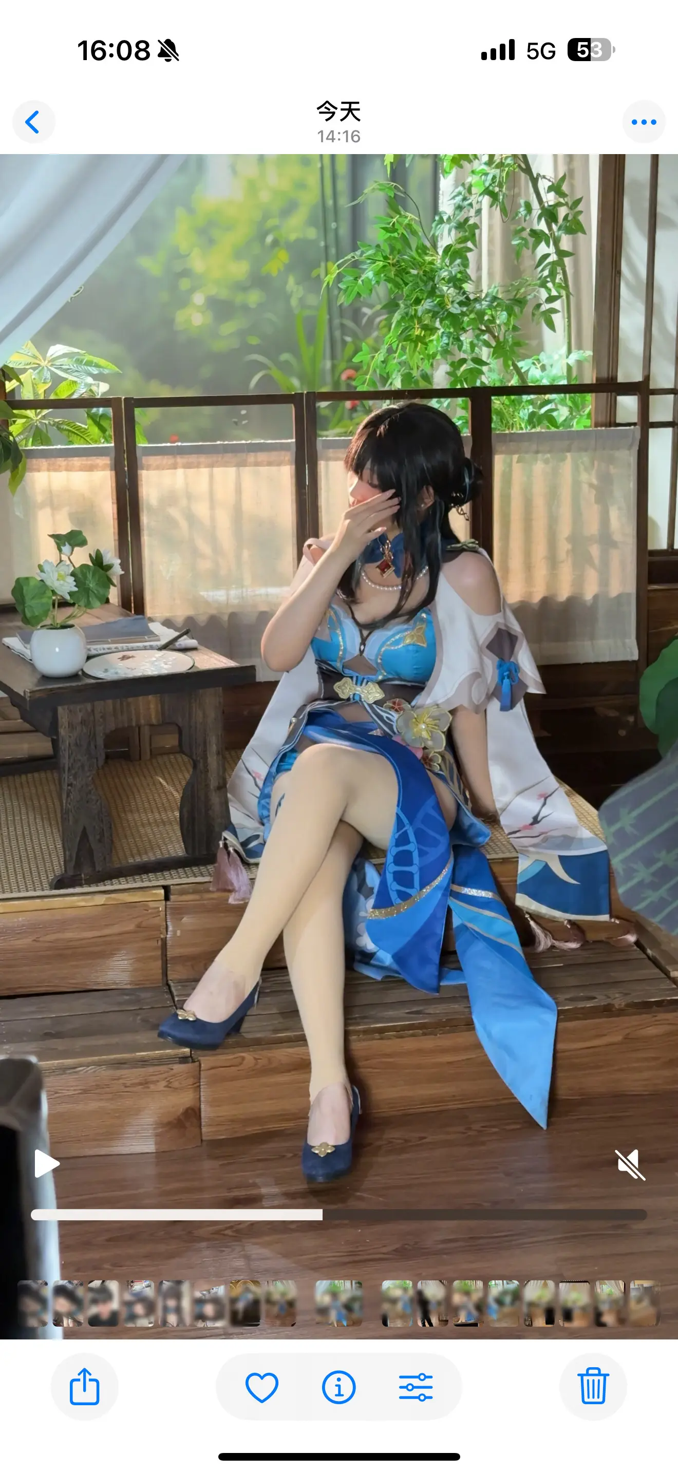 等我的正片☝🏻拍了巨多