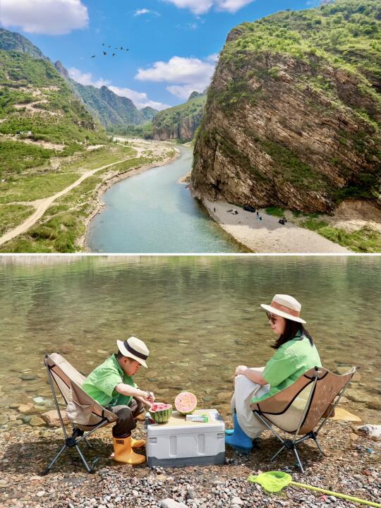 天津周边小桂林❗️浅滩玩水，🚗直达岸边 ❗