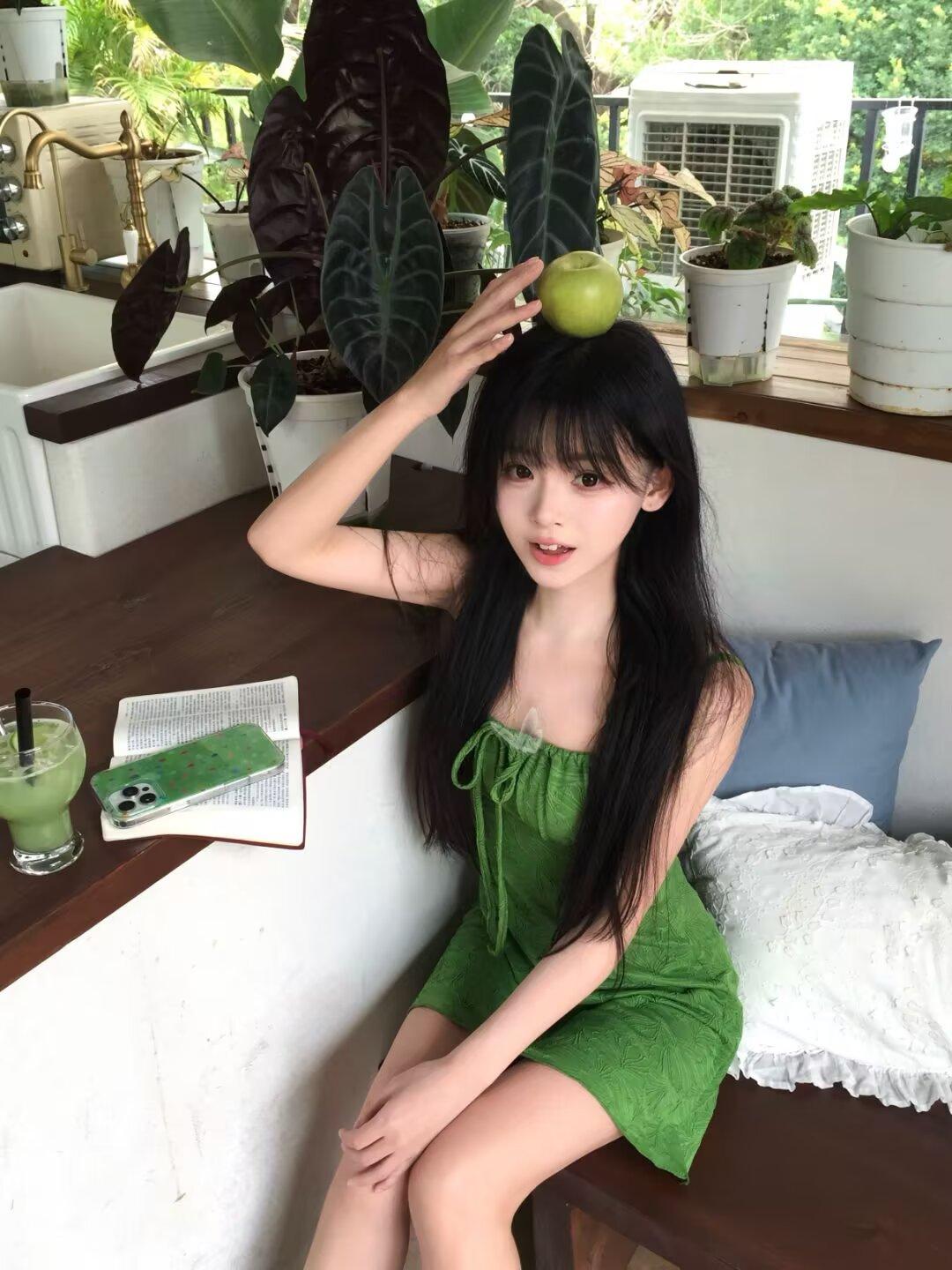头顶一抹绿