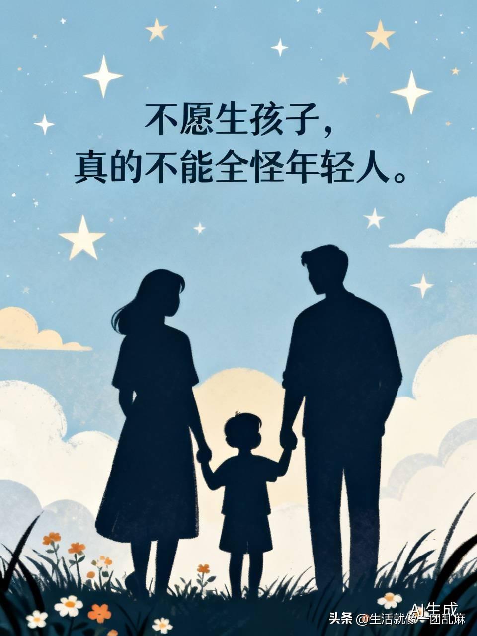 不愿生孩子，真的不能全怪年轻人。

众所周知，我国人口数量已经被印度赶超，人口红