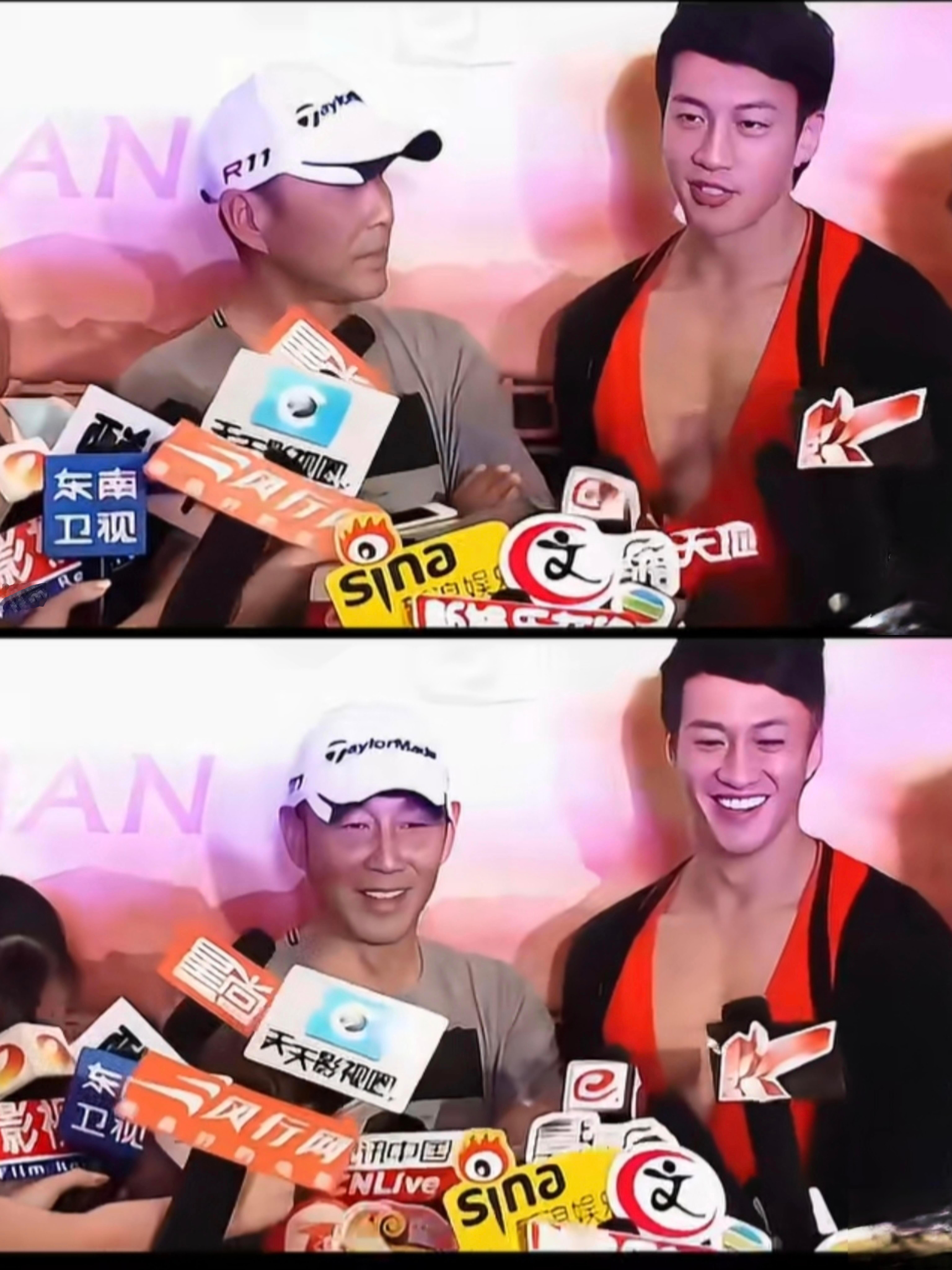 何润东穿红肚兜色诱陈道明？当年竟然这么开放吗？当年的热搜，笑吐了，这个标题据说是