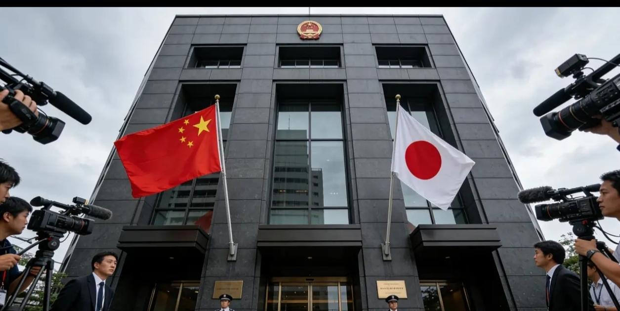 日本兵疯了，携带刀具，竟然翻墙欲杀中国驻日外交人员。
        3月24日