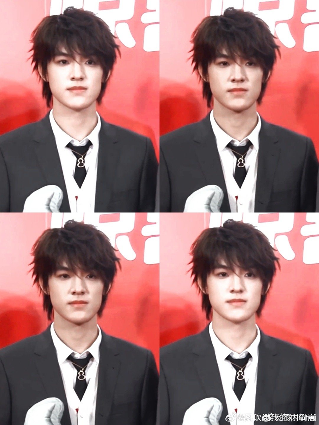 张泽禹镜头签这一下 笔尖轻落镜头的瞬间太绝了！利落线条藏着少年的随性，每一笔都戳