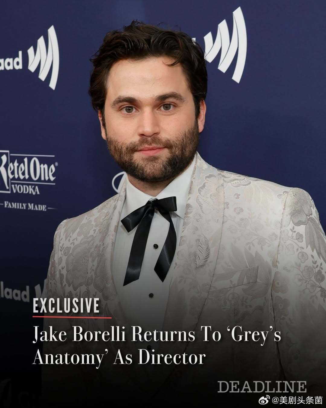 “Levi”杰克·波雷利 以导演身份回归 《实习医生格蕾》这位前剧组演员将在 4