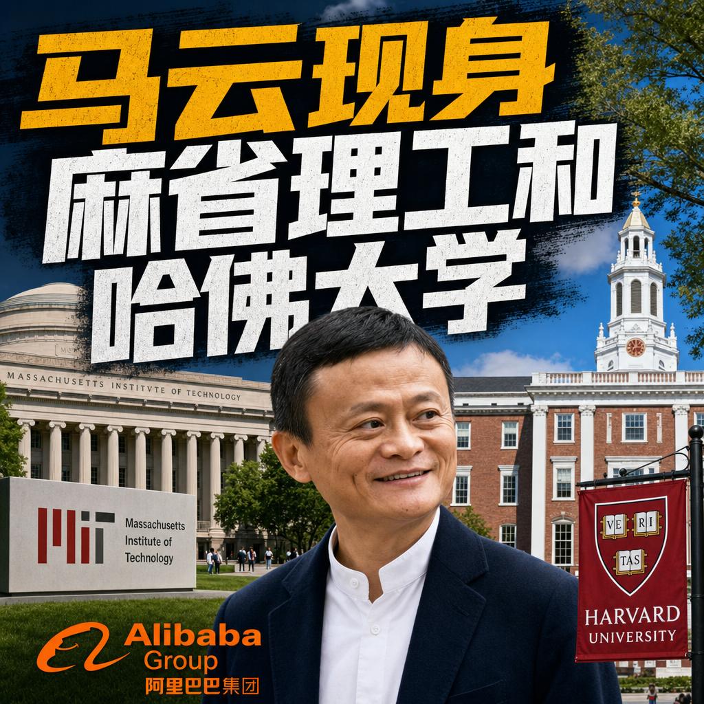马云现身麻省理工和哈佛大学，很多人第一反应是“退休的人又出来折腾了”，但这次他释