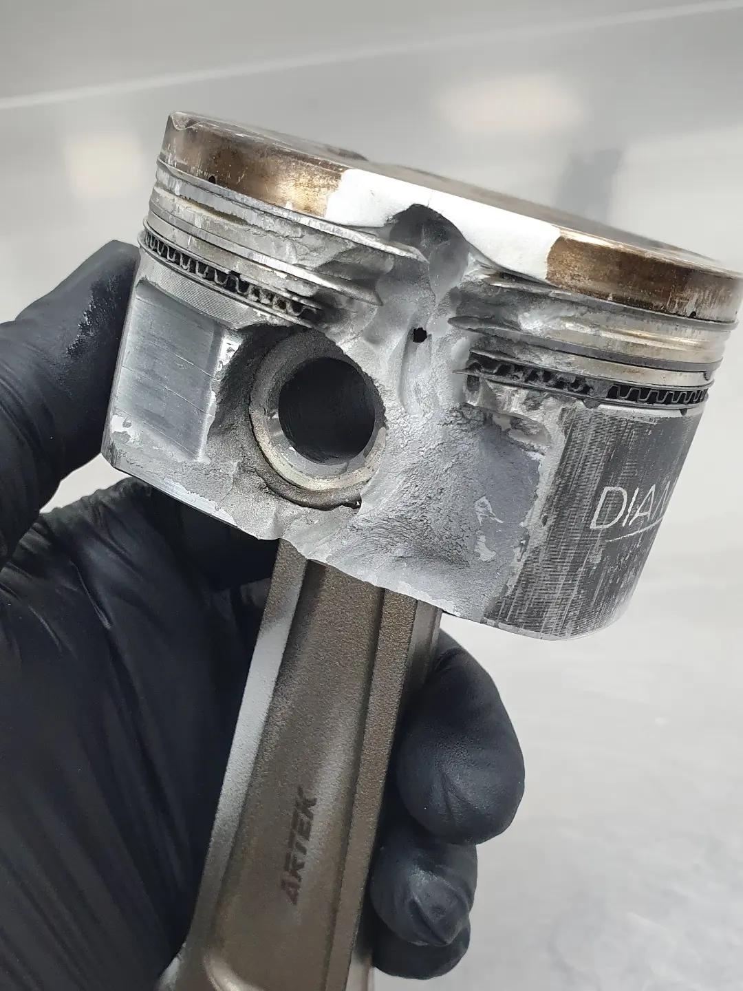 为什么会融活塞？锻造活塞 锻造连杆 发动机