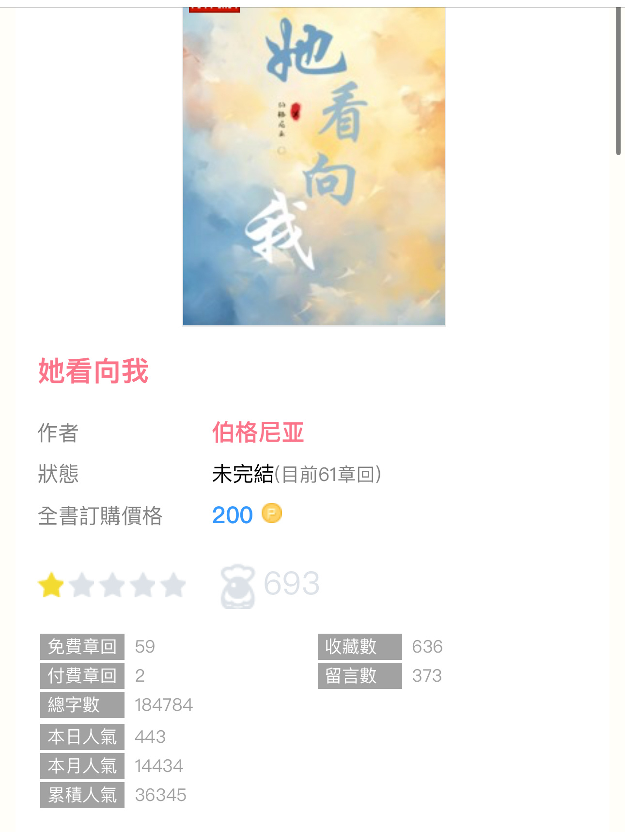 【新書播报】《她看向我》by伯格尼亚🔸连载 🔹SC 1V1／暗恋／蓄谋已久?