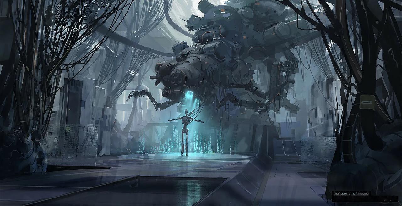 Geoffroy Thoorens ​​​的科幻插画作品欣赏