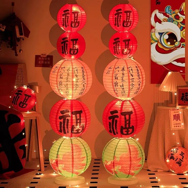 我终于找到适合布置古风场景的灯笼啦 我平时就喜欢古风氛围，一直想给家里增添点中式