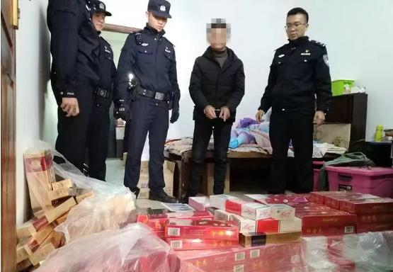 湖北，男子在家囤18000多条香烟，价值高达128万元，邻居眼红，就以存在安全隐