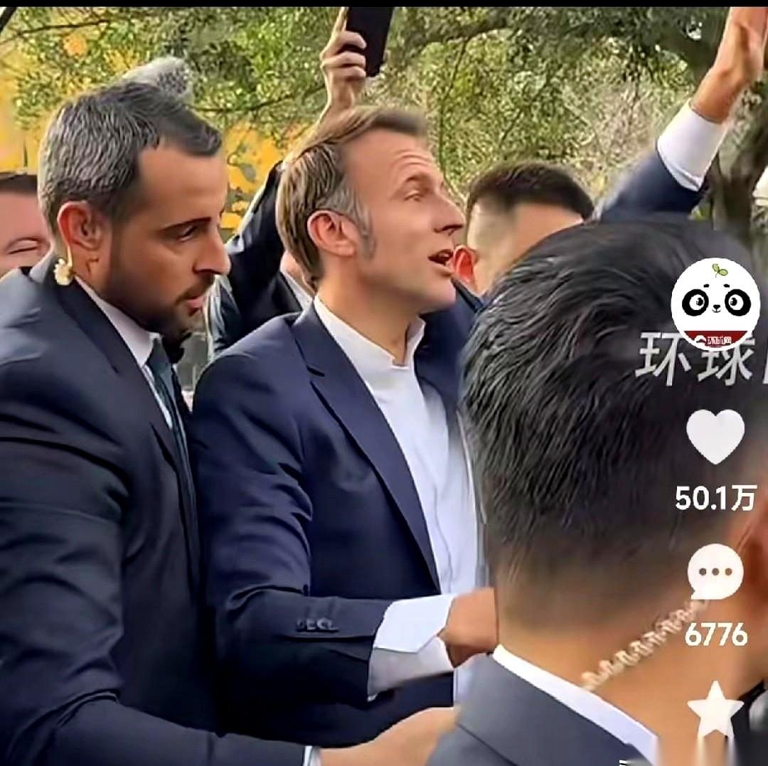 法国人这次来，最有意思的不是饭桌上坐着谁，而是谁没来。
你以为这真是来串个门、喝