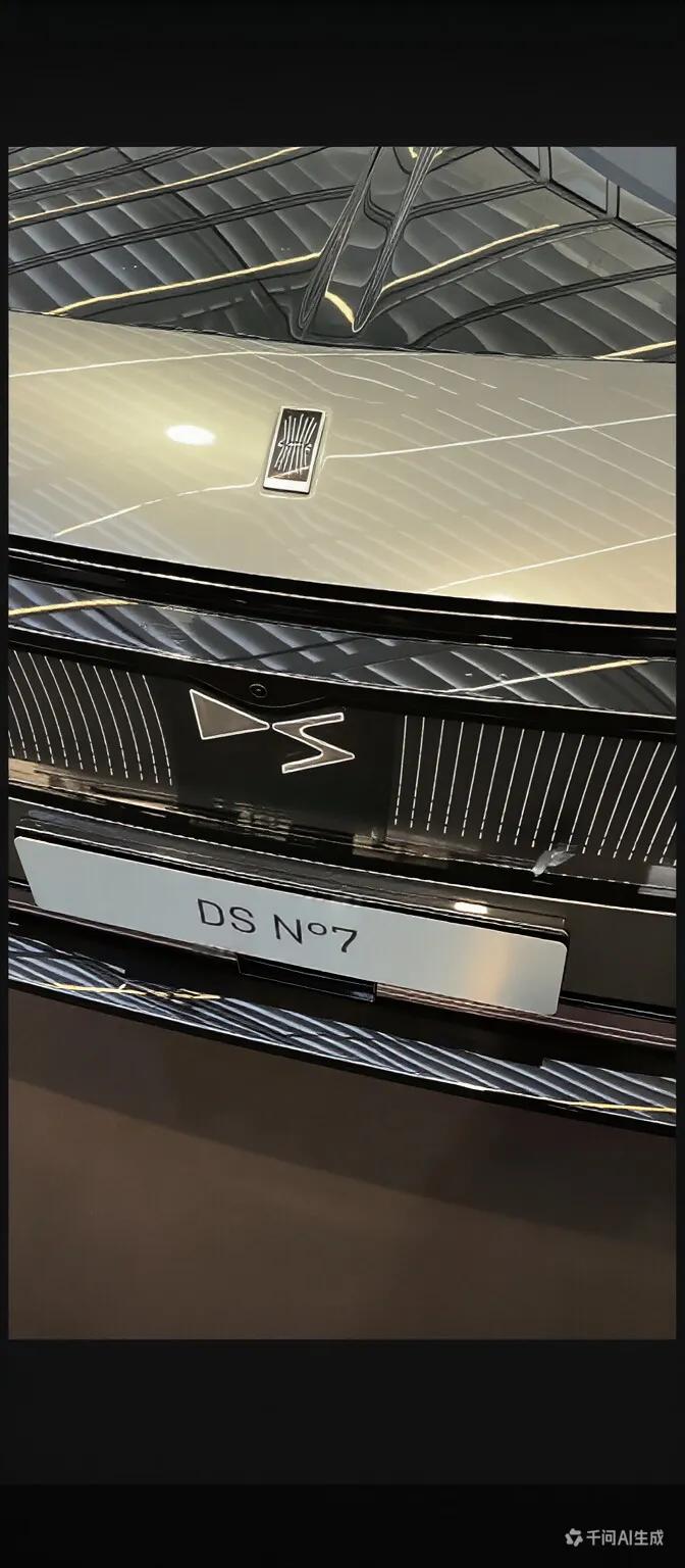 DS N7怎么上面还有一个特殊徽标呢？