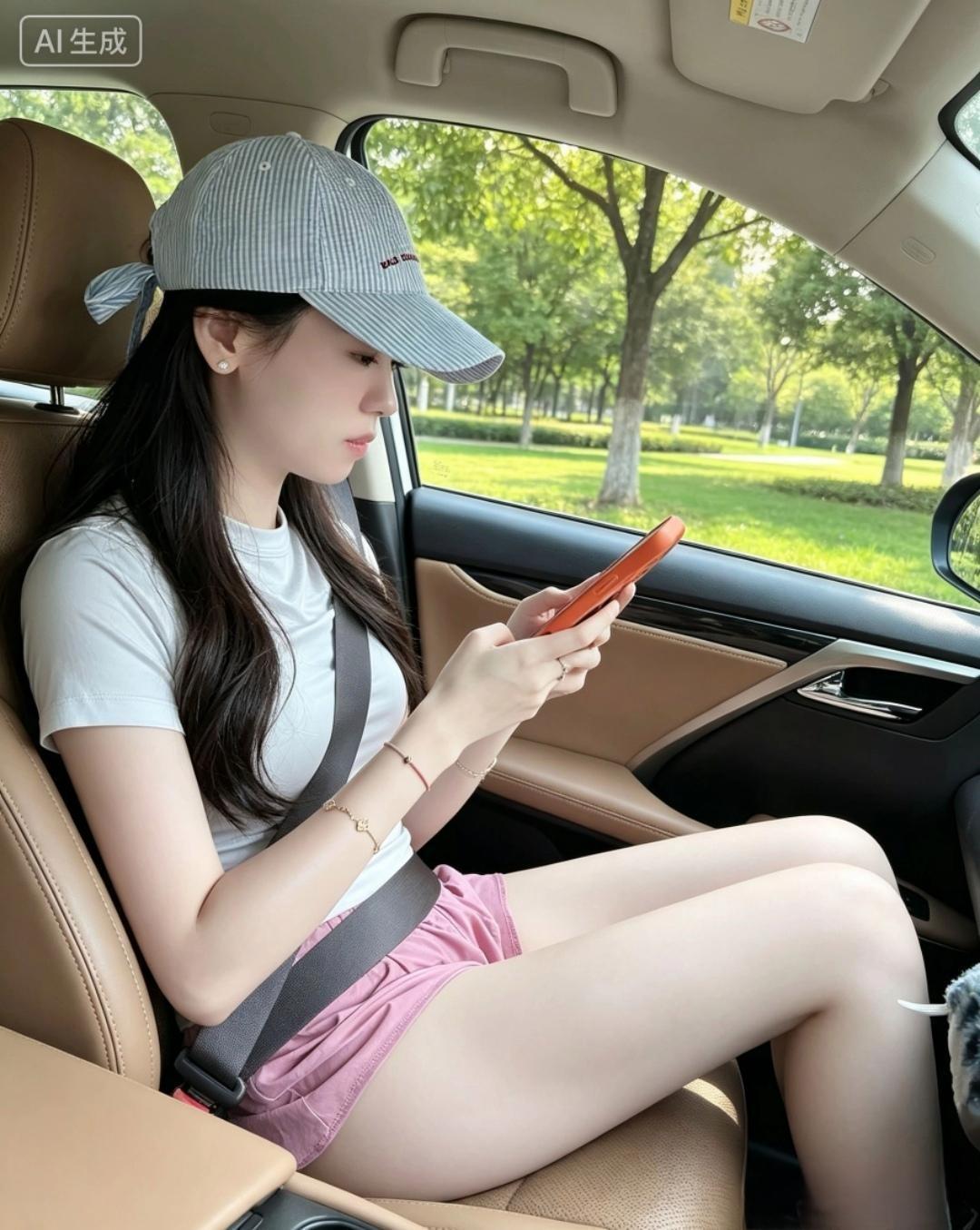 香车美女