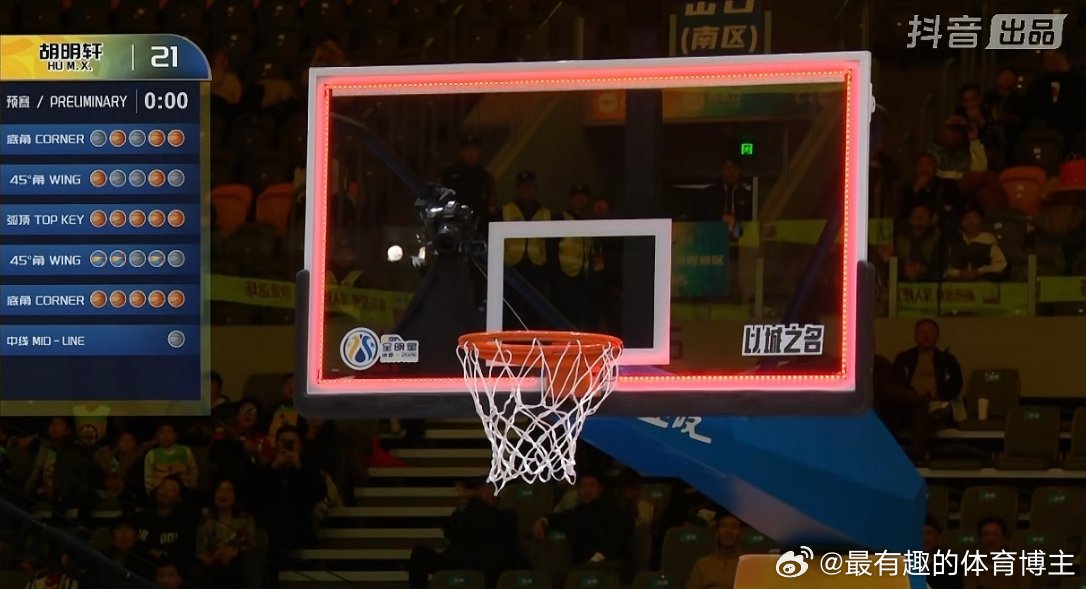 2026cba全明星周末胡明轩21分，最后那个运了半天没进，他时间很快很够用